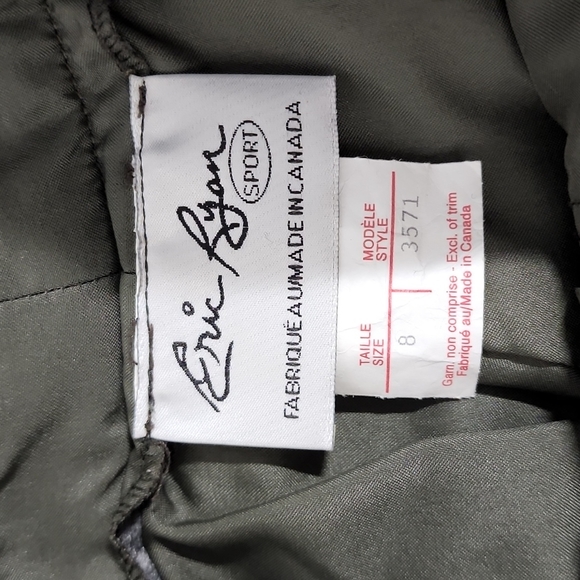 Vintage Eric Ryan Sport Faux Leather Pants - Picture 3 of 4